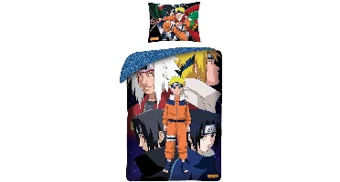 Naruto Dekbedovertrek Ready 140 x 200 cm Katoen 65 x 65 cm