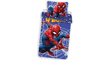 SpiderMan Dekbedovertrek Glow in the Dark - Eenpersoons - 140 x 200 cm - Katoen
