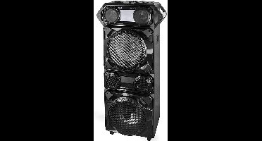 Trevi: XF 4200 DJ draadloze draagbare luidspreker - Zwart