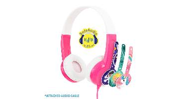Buddyphones: Discover Over-Ear hoofdtelefoon KIDS - Roze