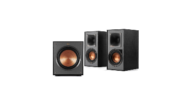 Klipsch R-41pm Draadloze boekenplank speakers + Klipsch R-100SW Subwoofer