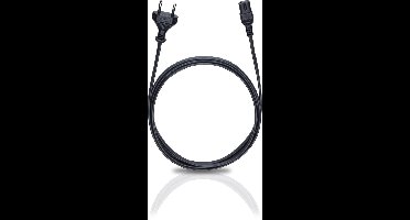 Oehlbach: Voedingskabel C7 - 3 meter - Zwart