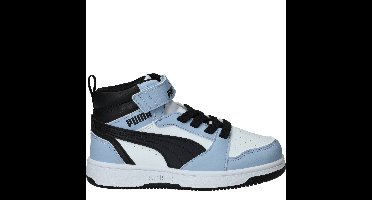 Puma Rebound V6 Mid Sneakers Jongens Blauw