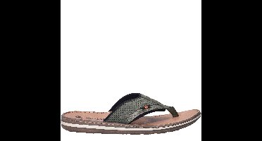 Rieker Slippers Heren Groen