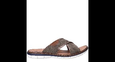 Rieker Slippers Heren Groen