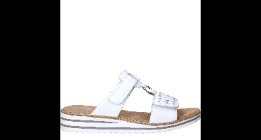 Rieker Slippers Dames Wit