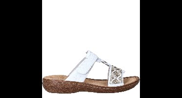 Rieker Slippers Dames Wit