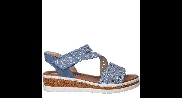 Rieker Sandalen Dames Blauw