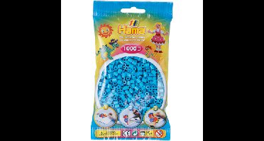 Hama Strijkkralen Azuur Blauw 1000 Stuks