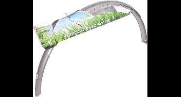 Spatbordset Eurofender Rapido 28" x 46 mm - smoke / titanium