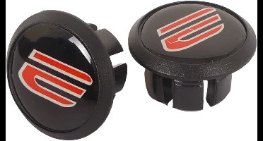 Stuurlint Edge SoftGrip - zwart (2 stuks in een doos)