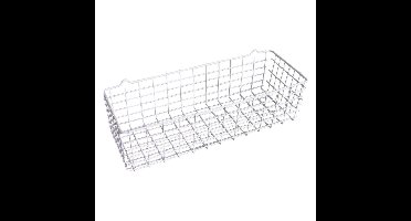 Metaltex Pandino Mandje 33x12x9 cm Wit