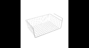 Metaltex Hangmand 40x26x14 cm Wit/Metaal