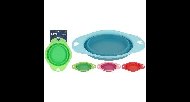 Opvouwbare Silicone Hondenvoerbak