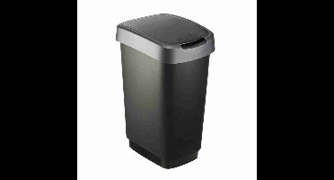 Rotho Twist Afvalbak 25L Zwart