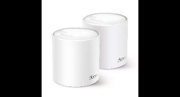 TP-Link Deco X50 (2-pack) Dual-band (2.4 GHz / 5 GHz) Wi-Fi 6 (802.11ax) Wit 3 Intern