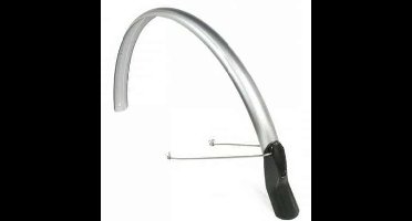 Achterspatbord Eurofender Scatto 28" x 51 mm - smoke / titanium