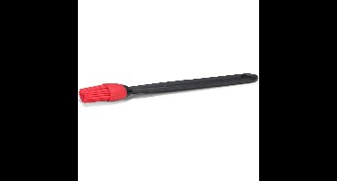 Patisse Siliconen Bakkwast 27 cm Zwart/Rood