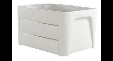 Fietskrat Mirage 'Klik n Krat' - wit - 24L