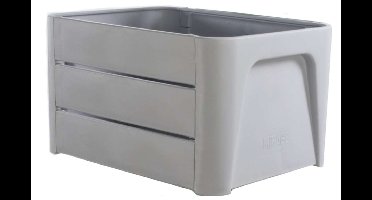 Fietskrat Mirage 'Klik 'n Krat' - grijs - 24L