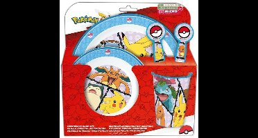 Kinderen servies set Pokémon (5 Onderdelen)