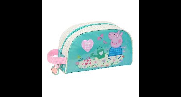 Reistasje Peppa Pig Pretty flowers Geel Munt 26 x 16 x 9 cm
