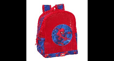 Strandrugzak Spider-Man Blauw Rood 30,5 x 24 x 18 cm Kinderen