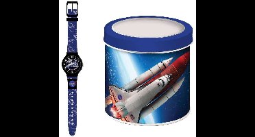 Horloge Kinderen NASA NASA - TIN BOX (Ø 33 mm)