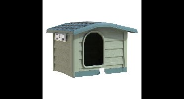 Bama Pet Cuccia Hondenhok 89x75x62 cm Groen