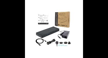 Hoes voor Toetsenbord i-Tec C31TRIPLE4KDOCKPD