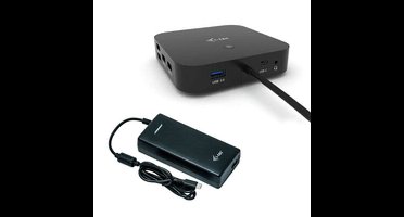 Hub USB i-Tec C31DUALDPDOCKPD100W