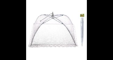 Vliegenkap 45x45 cm Wit