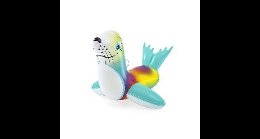 Bestway Opblaasbare Zeehond Figuur met Handvatten 157x114 cm +3 Jaar Strand en Zwembad 41479