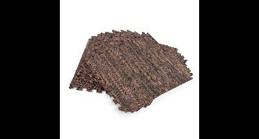 Bestway Zwembadvloer Foam Houten Stijl 12 Stuks 50x50 cm Tuin 58712