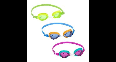 Bestway Siliconen Zwembril Junior Anticondens Kleur Assortiment +7 Jaar Strand en Zwembad 21065