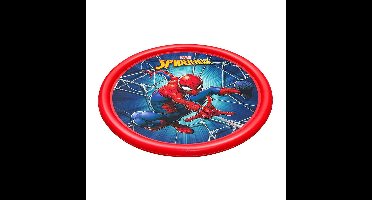 Bestway Opblaasbaar Zwembad met Sproeier Spiderman D165 cm +2 Jaar Tuin 98792