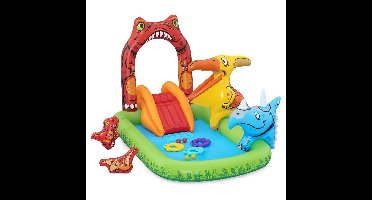 Bestway Opblaasbare Zwembad Speelpark Dinosaurussen 241x140x137 cm +3-6 Jaar 53160