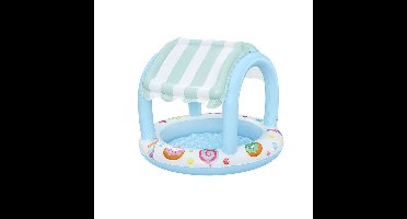 Bestway Opblaasbaar Kinderzwembad IJssalon Ring 104x84 cm +2 Jaar Tuin 52638