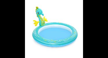 Bestway Opblaasbaar Kinderzwembad Straal Paardje 188x160x86 cm +2 Jaar Tuin 53114