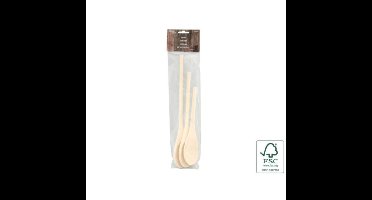 Houten Lepels 3 Stuks