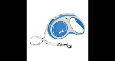 Hondenriem Flexi NEW COMFORT Blauw Maat M