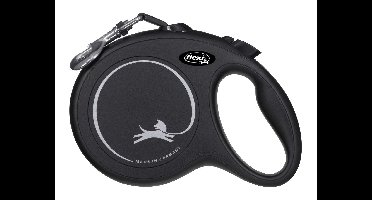 Flexi New Classic Geel Hond Intrekbare riem 8 m