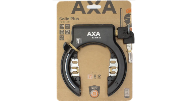 Ringslot Axa Solid Plus zwart (op kaart)
