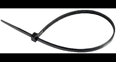 Tiewraps 280 x 4,8mm (100 stuks) - zwart