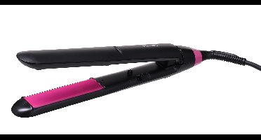 Philips Essential BHS375/00 haarstyler Straightening stijlborstel Warm Zwart, Roze 1,8 m