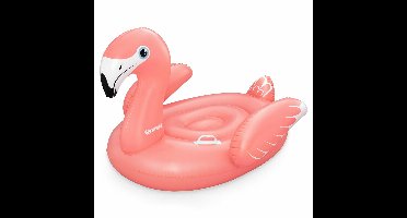 Bestway Opblaasbare Flamingo met Handvatten 138x107 cm +3 Jaar Strand en Zwembad 41525