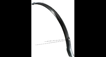Spatbordset Eurofender Snello 28" x 51 mm - zwart