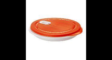 Rotho Micro Clever Magnetronbord 1.2L 26x4.8 cm Papaya Rood/Wit