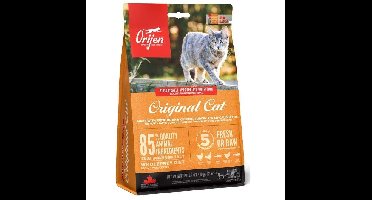 Orijen Cat & Kitten droogvoer voor kat Katje Kip, Vis, Turkije 340 g