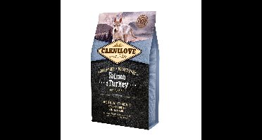 CARNILOVE Salmon and turkey for puppies - droog hondenvoer - 4kg